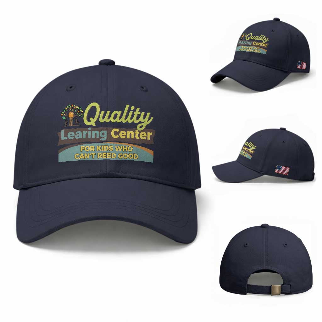 Funny Minnesota Learing Center For Kids Who Cant Reed Good Baseball Cap Anti Scam Awareness