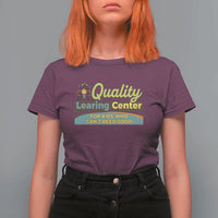 Funny Quality Learing Center For Kids Who Cant Reed Good T Shirt For Women Anti Scam Awareness - Wonder Print Shop