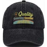 Funny Minnesota Learing Center For Kids Who Cant Reed Good Washed Cotton Baseball Cap Anti Scam Awareness