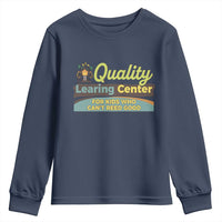 Funny Quality Learing Center For Kids Who Cant Reed Good Youth Sweatshirt Anti Scam Awareness - Wonder Print Shop
