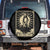 Funny Joe Cain Mardi Gras Spare Tire Cover Vintage Tarot Card