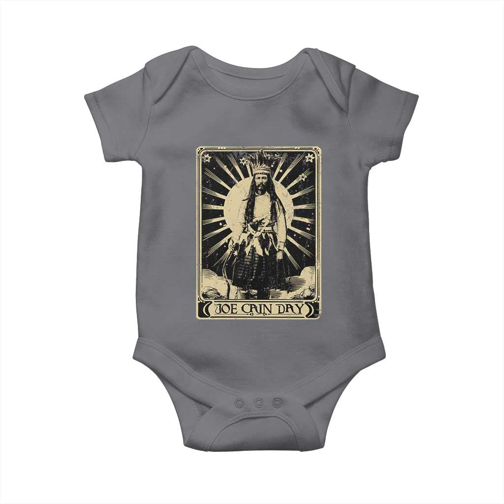 Funny Joe Cain Mardi Gras Baby Onesie Vintage Tarot Card