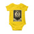 Funny Joe Cain Mardi Gras Baby Onesie Vintage Tarot Card