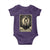 Funny Joe Cain Mardi Gras Baby Onesie Vintage Tarot Card