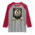 Funny Joe Cain Mardi Gras Raglan Shirt Vintage Tarot Card