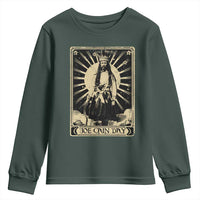 Funny Joe Cain Mardi Gras Youth Sweatshirt Vintage Tarot Card