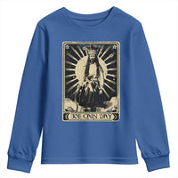 Funny Joe Cain Mardi Gras Youth Sweatshirt Vintage Tarot Card