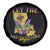 Funny Mardi Gras Let The Shenanigans Begin Spare Tire Cover Louisiana Map