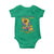 Funny Mardi Gras Let The Shenanigans Begin Baby Onesie Louisiana Map