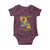Funny Mardi Gras Let The Shenanigans Begin Baby Onesie Louisiana Map