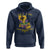 Funny Mardi Gras Let The Shenanigans Begin Hoodie Louisiana Map