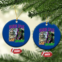 Funny Mardi Gras Rougarou Ceramic Ornament Mardi Gras In Da Swamp Cryptids Of Louisiana