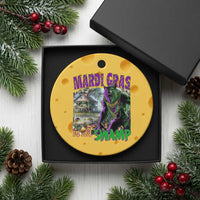 Funny Mardi Gras Rougarou Ceramic Ornament Mardi Gras In Da Swamp Cryptids Of Louisiana