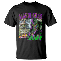 Funny Mardi Gras Rougarou T Shirt Mardi Gras In Da Swamp Cryptids Of Louisiana