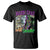 Funny Mardi Gras Rougarou T Shirt Mardi Gras In Da Swamp Cryptids Of Louisiana