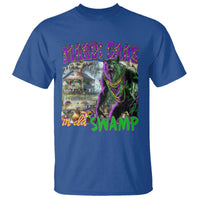 Funny Mardi Gras Rougarou T Shirt Mardi Gras In Da Swamp Cryptids Of Louisiana