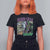 Funny Mardi Gras Rougarou T Shirt For Women Mardi Gras In Da Swamp Cryptids Of Louisiana