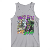 Funny Mardi Gras Rougarou Tank Top Mardi Gras In Da Swamp Cryptids Of Louisiana