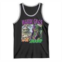 Funny Mardi Gras Rougarou Tank Top Mardi Gras In Da Swamp Cryptids Of Louisiana