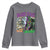 Funny Mardi Gras Rougarou Youth Sweatshirt Mardi Gras In Da Swamp Cryptids Of Louisiana