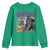 Funny Mardi Gras Rougarou Youth Sweatshirt Mardi Gras In Da Swamp Cryptids Of Louisiana