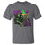 Funny Mardi Gras Rougarou T Shirt Cryptids Of Louisiana Jester Hat