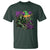 Funny Mardi Gras Rougarou T Shirt Cryptids Of Louisiana Jester Hat