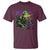 Funny Mardi Gras Rougarou T Shirt Cryptids Of Louisiana Jester Hat