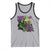 Funny Mardi Gras Rougarou Tank Top Cryptids Of Louisiana Jester Hat