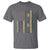 Funny Mardi Gras New Orleans Louisiana T Shirt 504 Nola Area Code Glitter Print American Flag