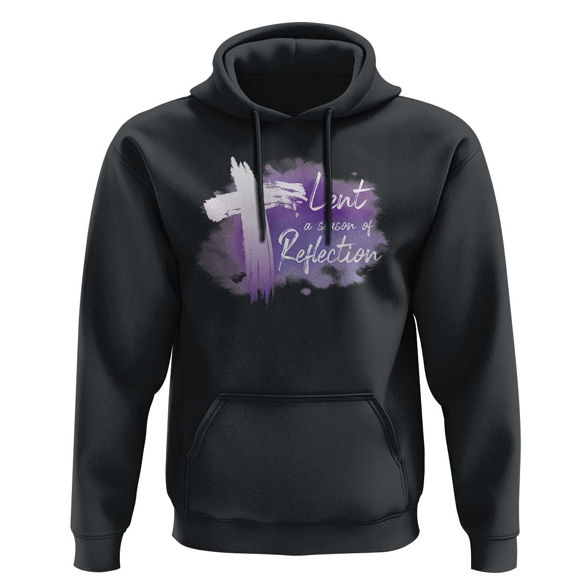 Ash Wednesday Hoodie Lent A Season Of Reflection Ashes Cross Christian Religious