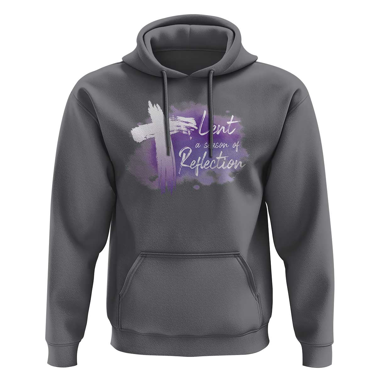 Ash Wednesday Hoodie Lent A Season Of Reflection Ashes Cross Christian Religious