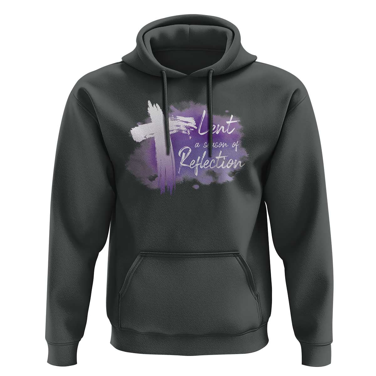 Ash Wednesday Hoodie Lent A Season Of Reflection Ashes Cross Christian Religious