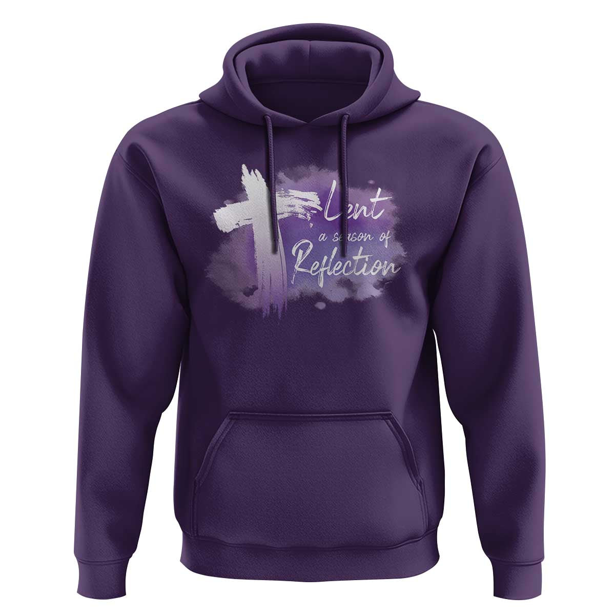 Ash Wednesday Hoodie Lent A Season Of Reflection Ashes Cross Christian Religious
