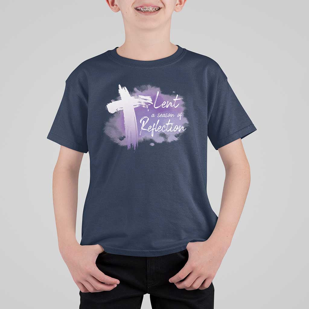 Ash Wednesday T Shirt For Kid Lent A Season Of Reflection Ashes Cross Christian Religious
