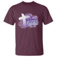 Ash Wednesday T Shirt Lent A Season Of Reflection Ashes Cross Christian Religious