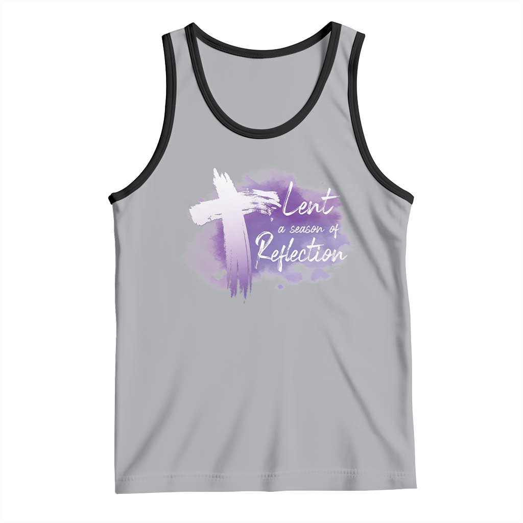 Ash Wednesday Tank Top Lent A Season Of Reflection Ashes Cross Christian Religious