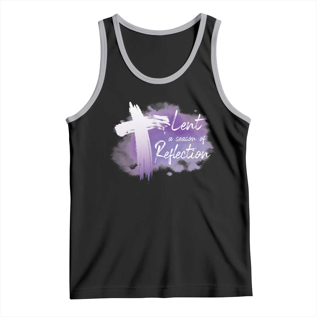 Ash Wednesday Tank Top Lent A Season Of Reflection Ashes Cross Christian Religious