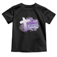 Ash Wednesday Toddler T Shirt Lent A Season Of Reflection Ashes Cross Christian Religious