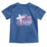 Ash Wednesday Toddler T Shirt Lent A Season Of Reflection Ashes Cross Christian Religious