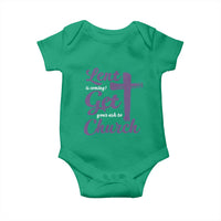 Ash Wednesday Baby Onesie Lent Is Coming Get Your Ash To Church Ash Cross