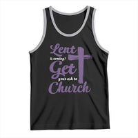 Ash Wednesday Tank Top Lent Is Coming Get Your Ash To Church Ash Cross