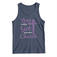 Ash Wednesday Tank Top Lent Is Coming Get Your Ash To Church Ash Cross