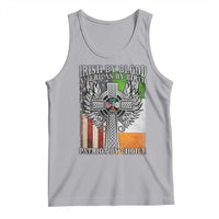 Irish Americans Tank Top Irish By Blood American By Birth Patriot By Choice Celtic Cross