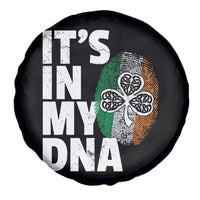 Funny Irish It's In My DNA Spare Tire Cover Ireland Fingerprint Flag