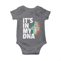 Funny Irish It's In My DNA Baby Onesie Ireland Fingerprint Flag