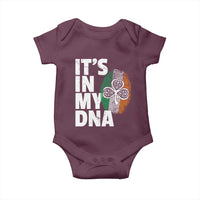 Funny Irish It's In My DNA Baby Onesie Ireland Fingerprint Flag