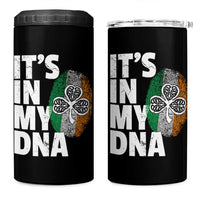 Funny Irish It's In My DNA 4 in 1 Can Cooler Tumbler Ireland Fingerprint Flag