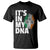 Funny Irish It's In My DNA T Shirt Ireland Fingerprint Flag