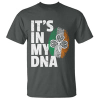 Funny Irish It's In My DNA T Shirt Ireland Fingerprint Flag